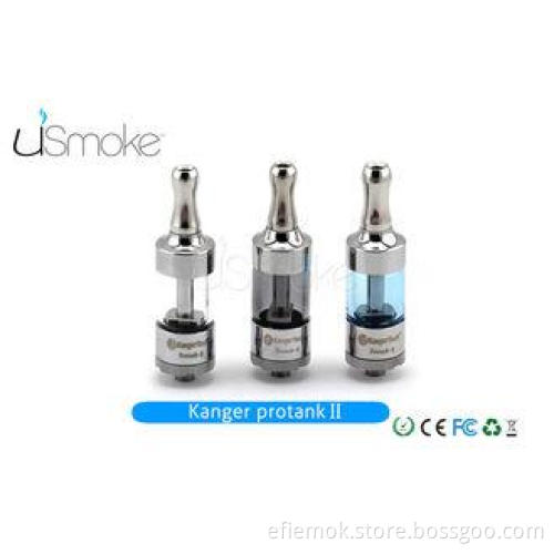 3.2 ~ 3.7V Variable Voltage Kangertech E Cig Protank 2 Glas